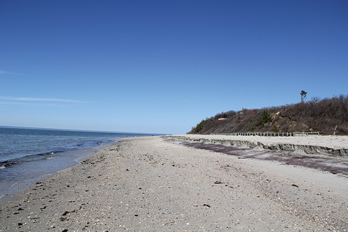 Work was completed March 27 on the Mattituck Inlet dredging project. (Credit: Carrie Miller)