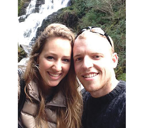 Erin Bozsnyak and Scott Worth.