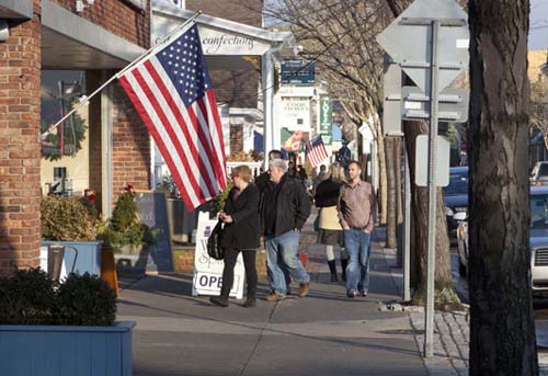 Commercial vacancies in Greenport have decreased nearly 6 percent over the past five years, leading the way among similarly sized Long Island downtowns. (Credit: Katharine Schroeder, file)