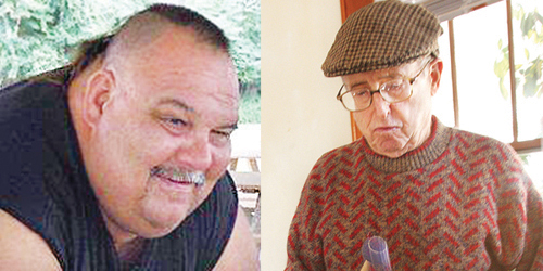 Donald Fox, left, and Teddy Charles