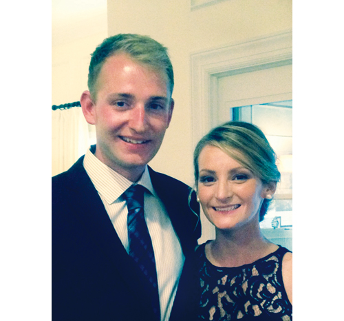 Patrick Manzo and Samantha deMey. (Credit: courtesy photo)