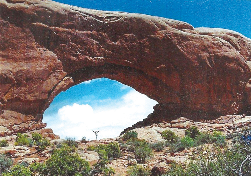 Paul Stoutenburgh once wrote in his 'Focus on Nature' column that standing beneath the Great Arches of Utah made him feel 'humble and proud of this great country of ours.'