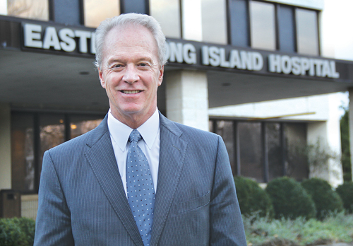 CARRIE MILLER PHOTO | Eastern Long Island Hospital CEO Paul Connor.