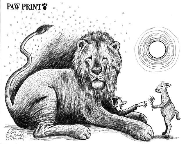 PETER WALDNER CARTOON