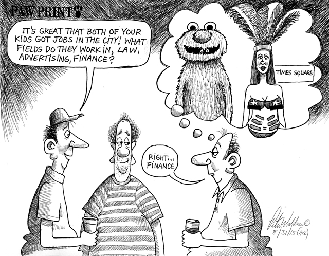 PETER WALDNER CARTOON