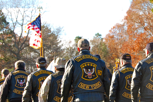 JOSEPH PINCIARO PHOTO | The US Veterans Motorcycle Club of Long Island.