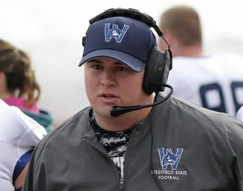 Westfield State University offensive coordinator Dan Letteriello 080216