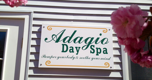 ADAGIO DAY SPA COURTESY PHOTO | Adagio Day Spa will open May 9 in Cutchogue.