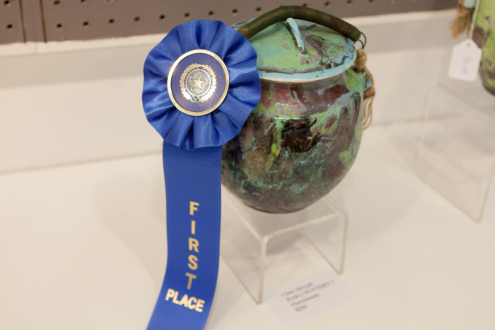 First place winner in mixed media is 