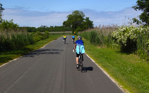 GLEN GOLDSTEIN COURTESY PHOTO  |  For-profit events such as the North Fork Century ride (pictured) are no longer allowed in Southold Town.