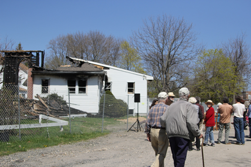 The First Universalist Church is expected to be torn down this week. (Credit: Jen Nuzzo)