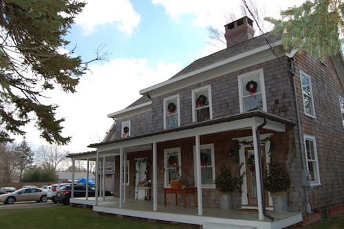 DANIELLE DOLL PHOTO | The Farmhouse Bed and Breakfast was a featured stop on the Cutchogue Holiday House Tour.