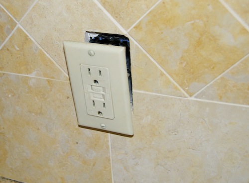 Faulty outlet
