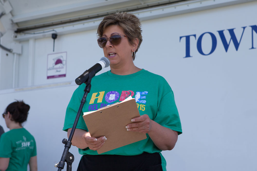 Event chair Kim Sweeney. (Credit: Katharine Schroeder)