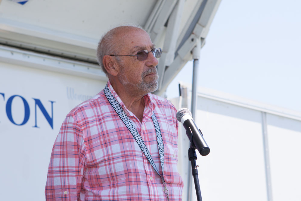 Survivor Speaker Jedediah Clauss. (Credit: Katharine Schroeder)