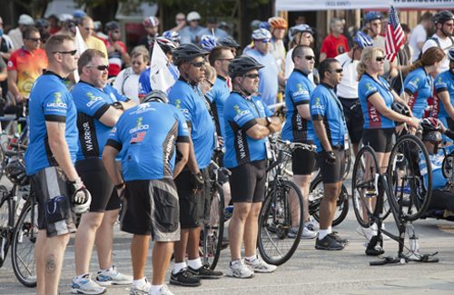 Wounded Warrior Project, soldier ride, North Fork