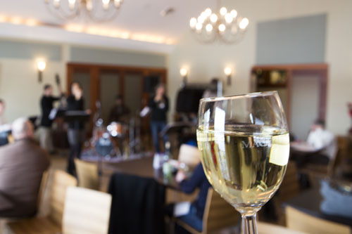 Alex Sipiagin performs at Macari Vineyards Saturday | Katharine Schroeder photo